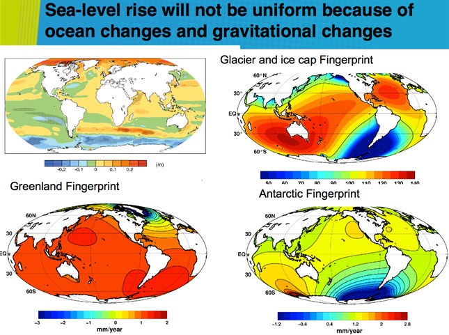 sea level rise variability