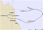 Cyclone Rona track