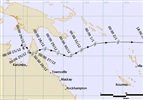 Cyclone Nina track