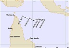 Cyclone Kate track